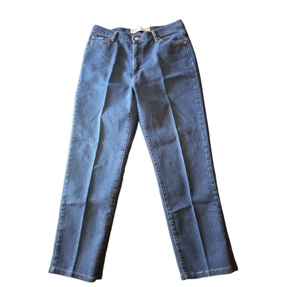 Levis‎ 512 Jeans Womens 14M Blue Denim Tapered Slim Fit Leg High Rise Trousers
